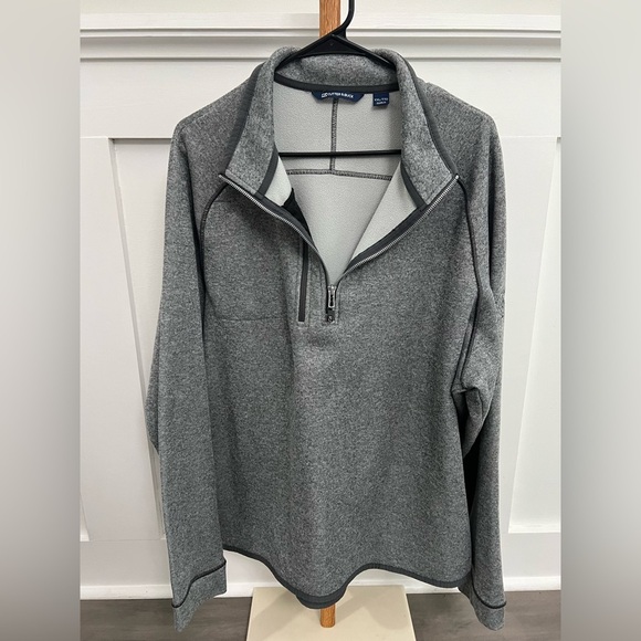 Cutter & Buck Gray 1/4 Zip Up Sweater sz XXL - Picture 1 of 8